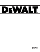 DeWalt DW711 T 2 El kitabı