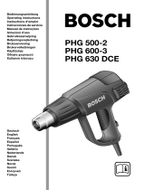 Bosch PHG 600-3 El kitabı