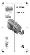 Bosch PMB 300 L El kitabı