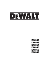 DeWalt Akku-Schlagschrauber DW 052 K2 Kullanım kılavuzu