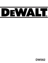 DeWalt DW562 Kullanım kılavuzu