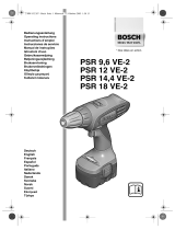Bosch PSR 12 VE-2 El kitabı
