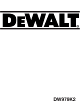 DeWalt DW979 Kullanım kılavuzu