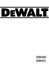 DeWalt DW431 El kitabı
