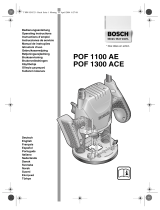 Bosch POF 1300 ACE El kitabı