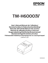 Epson TM-H6000IV Kullanım kılavuzu