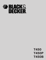 BLACK DECKER T450 El kitabı