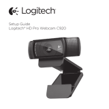 Logitech HD Pro C920 El kitabı