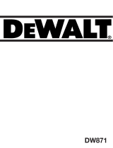 DeWalt DW871 T 1 El kitabı