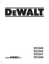 DeWalt DC542 El kitabı