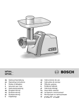 Bosch MFW3612A El kitabı