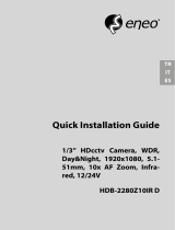 Eneo HDB-2280Z10IR D Quick Installation Manual