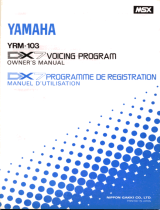 Yamaha YRM-103 El kitabı