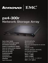 Lenovo Px4-300r Hızlı başlangıç ​​Kılavuzu
