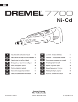 Dremel 7700-30 (F0137700JH) Kullanım kılavuzu