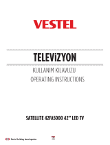 VESTEL Satellite 42FA5100 Operating Instructions Manual