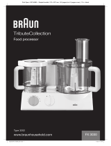 Braun FP3020 El kitabı