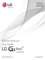 LG LGD723TR Kullanım kılavuzu