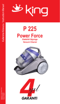 King P 225 Power Force Kullanım kılavuzu