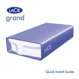 LaCie Grand Hard Disk Hızlı kurulum kılavuzu