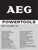 Aeg-Electrolux BBS 1100 El kitabı
