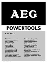 AEG PST500X El kitabı