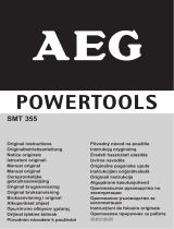 AEG SMT 355 Kullanım kılavuzu