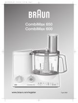 Braun CombiMax 600 Küchenmaschine El kitabı