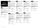 Sony SS-DP800AVW El kitabı