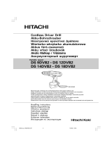 Hitachi ds 14dvb2 Kullanım kılavuzu