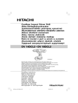 Hitachi DV 14DCL2 Kullanım kılavuzu