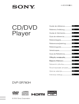 Sony DVP-SR760H El kitabı