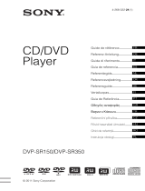 Sony DVP-SR150 El kitabı