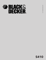 Black & Decker s 410 scumbuster El kitabı