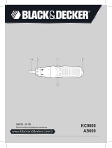 Black & Decker KC9006 Kullanım kılavuzu