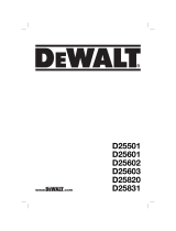 DeWalt D25820K T-1 El kitabı