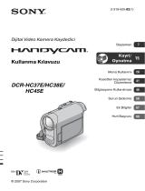 Sony DCR-HC38E Kullanma talimatları