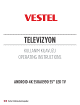 VESTEL 55UA8990 Operating Instructions Manual