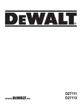 DeWalt D27112 El kitabı
