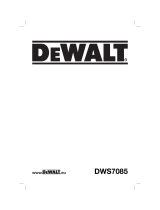 DeWalt DWS7085 El kitabı