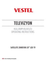 VESTEL 28HB5100 Operating Instructions Manual