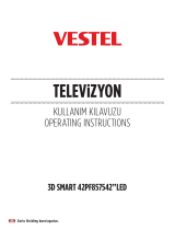 VESTEL 42PF8575 Operating Instructions Manual