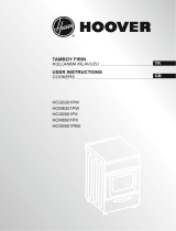 Hoover HCG6301PW Kullanım kılavuzu