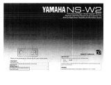 Yamaha NS-W2 El kitabı