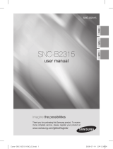 Samsung SNC-B2315P Kullanım kılavuzu