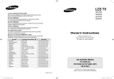 Samsung LE40S71B Kullanım kılavuzu