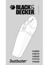Black & Decker Dust Buster V4800 El kitabı