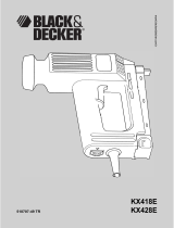 Black & Decker KX418 T2 El kitabı