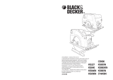 Black & Decker KS865N Kullanım kılavuzu