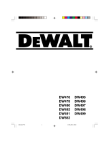 DeWalt DW495 Kullanım kılavuzu